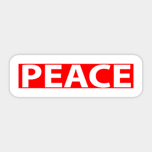 Peace Cool Inspirational Christian Sticker